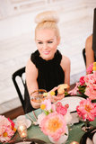 Girlie Glam
Photo by Brian Leahy via Style Me Pretty
