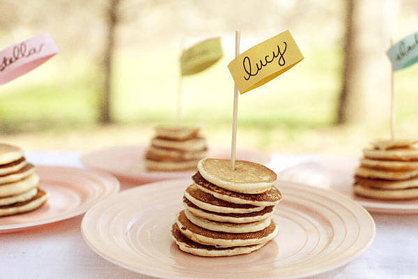 Pancake Breakfast
Photo by Our Labor of Love via Once Wed
