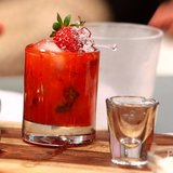 Strawberry-Basil Gin Cocktail | Video