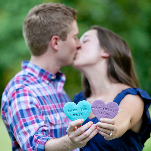 Save the Date Engagement Photos