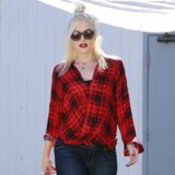 Gwen Stefani's Red Plaid Shirt | Video