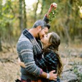 Holiday Engagement Shoot Pictures