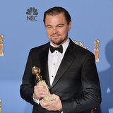 Leonardo DiCaprio in Golden Globes Press Room 2014