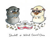 Standoff at walnut caramel chew ($4)
